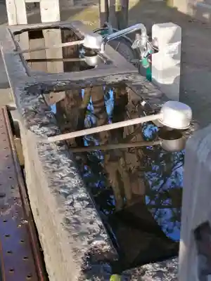 熊野神社の手水舎