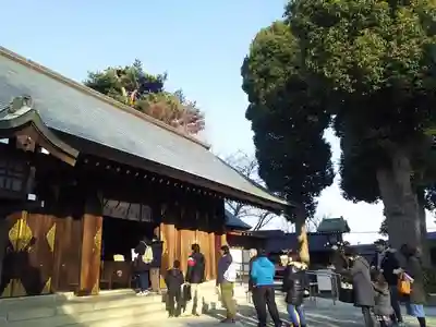 松陰神社の本殿・本堂