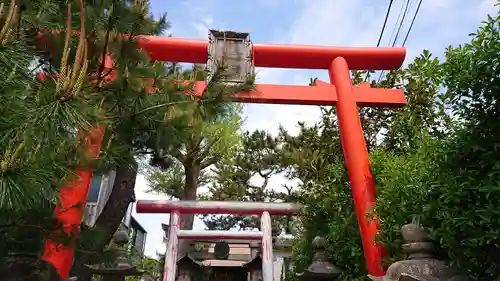 新潟大神宮の鳥居