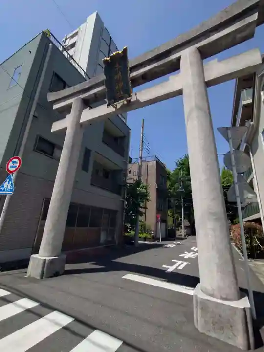 牛嶋神社の鳥居