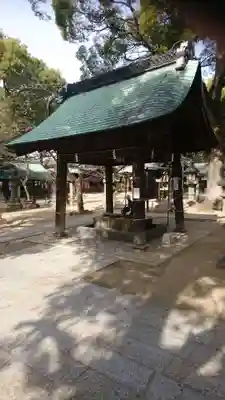 那古野神社の手水舎