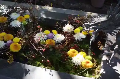 東海市熊野神社の手水舎