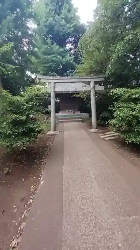 小金井神社の鳥居