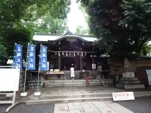 中目黒八幡神社の本殿・本堂