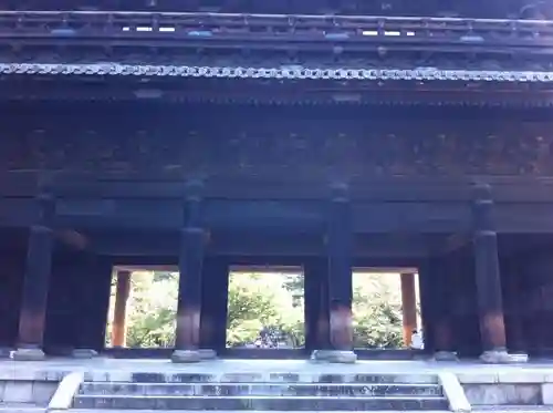 南禅寺の山門・神門
