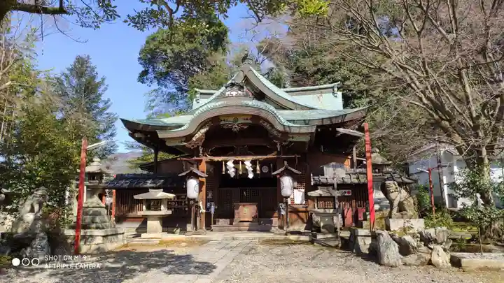 粟田神社の本殿・本堂