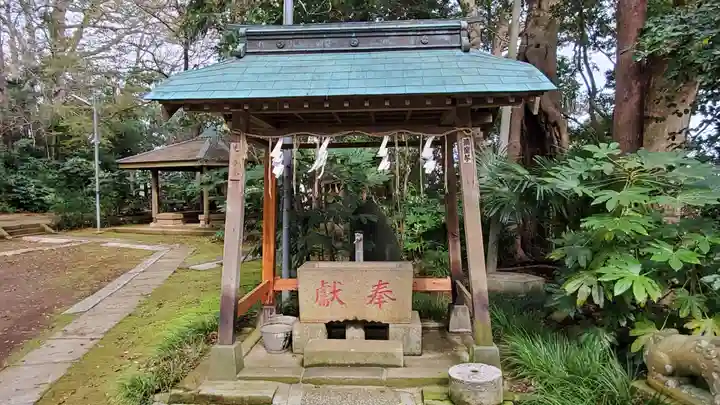 神崎神社の手水舎