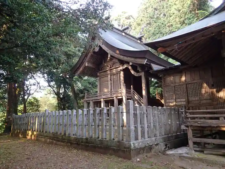波波伎神社の本殿・本堂