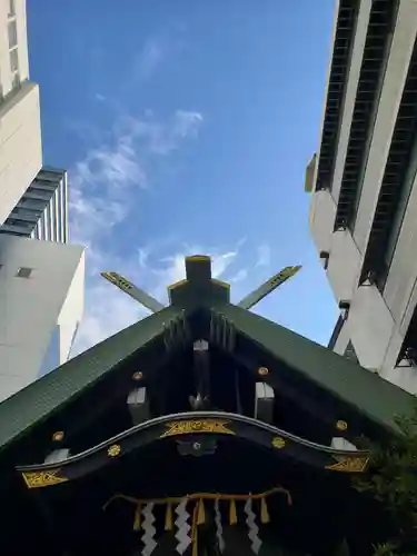 築土神社の本殿・本堂