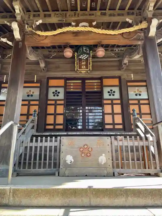 西向天神社の本殿・本堂