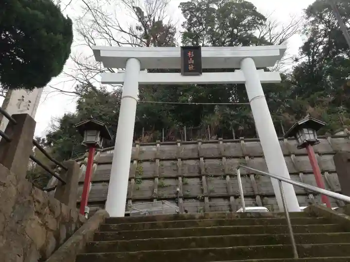杉山社(帷子町杉山社・久保杉山神社)の鳥居