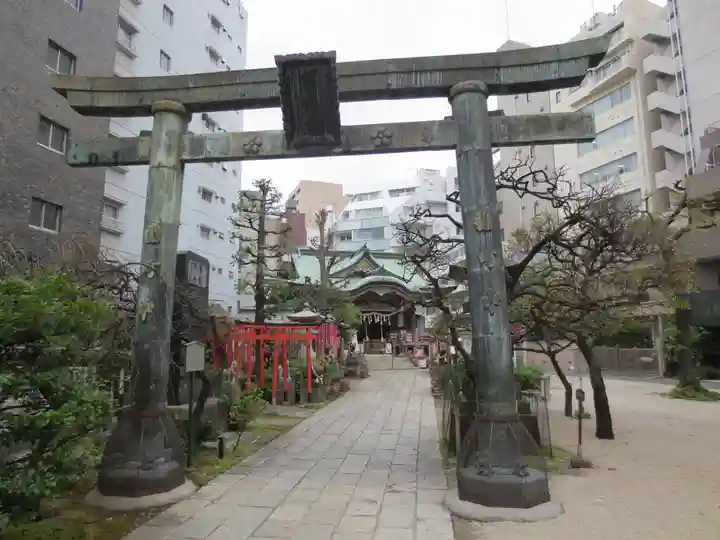 平河天満宮の鳥居