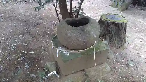 諏訪見目神社の手水舎