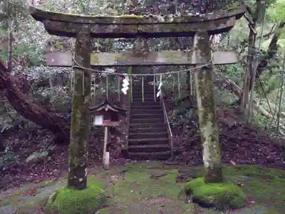 茂宇気神社の鳥居