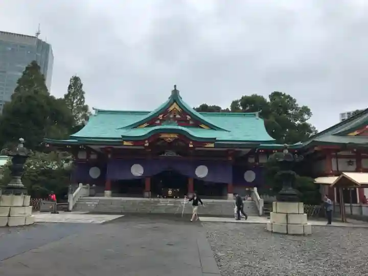 日枝神社の本殿・本堂