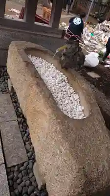 森野住吉神社の手水舎