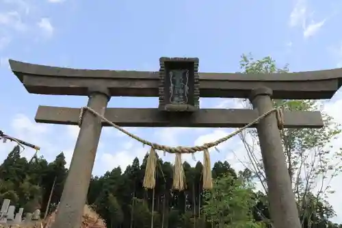 鹿島神社の鳥居