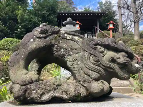 日枝神社水天宮の狛犬