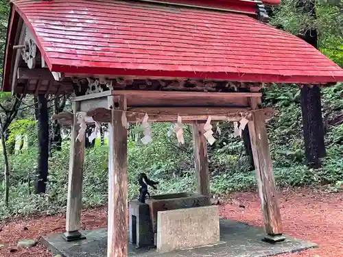 十勝神社の手水