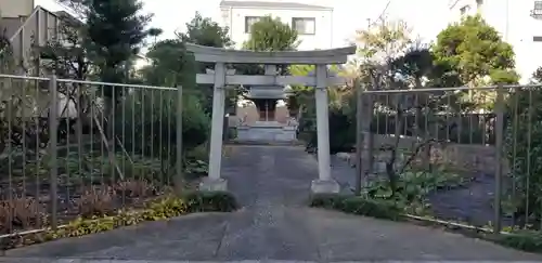 川端水神社の鳥居