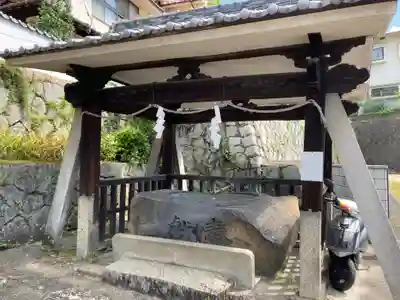 尾長天満宮の手水舎