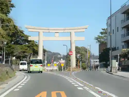 鶴岡八幡宮の鳥居