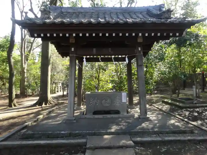 熊野神社の手水舎
