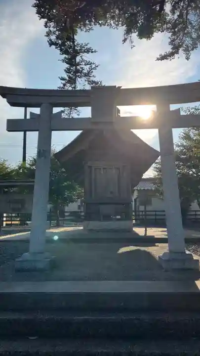 田中神社の鳥居