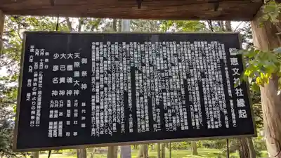 智恵文神社の歴史