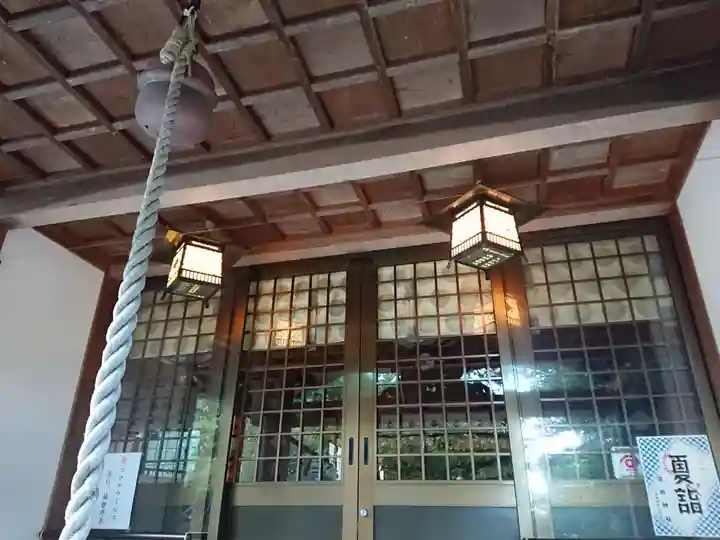 深田神社の本殿・本堂
