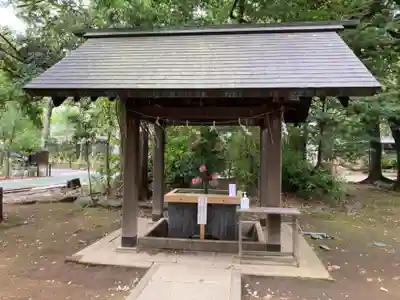 赤坂氷川神社の手水舎