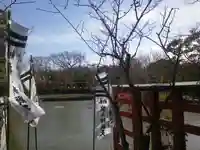 旗上弁財天社の自然