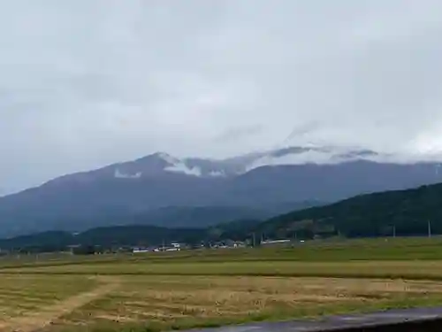 鳥海山大物忌神社蕨岡口ノ宮の周辺
