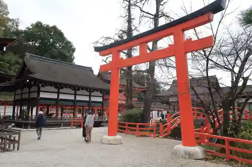 賀茂御祖神社（下鴨神社）の鳥居