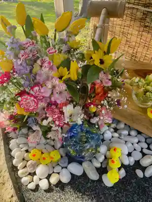 当別神社の手水舎