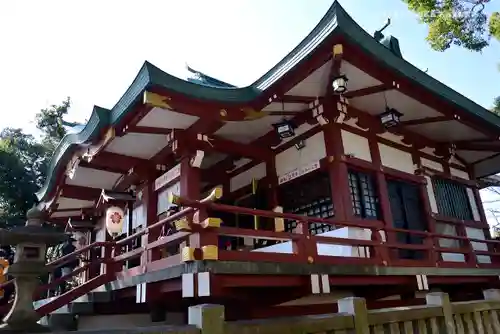 多摩川浅間神社の本殿・本堂