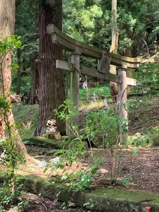 八幡神社(岩窪切岸城址)(福島県)