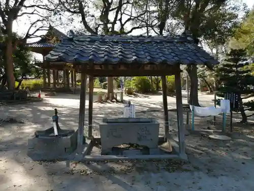 大御堂寺（野間大坊）の手水舎