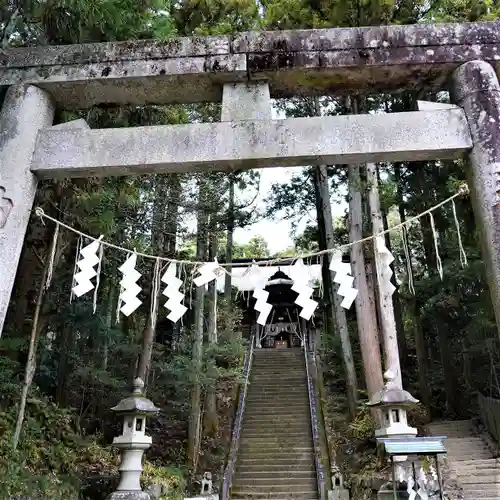 相馬中村神社の鳥居