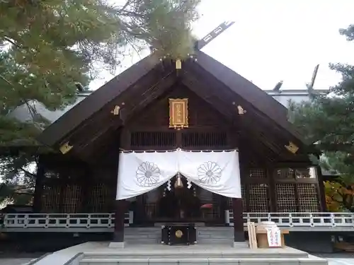 北見神社の本殿