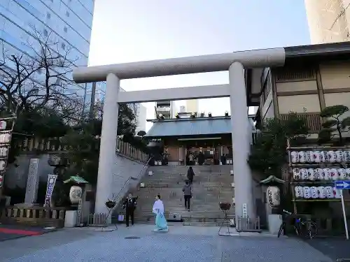 讃岐小白稲荷神社の鳥居