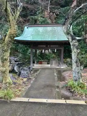 金崎宮の手水舎