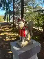 妻恋稲荷神社の狛犬