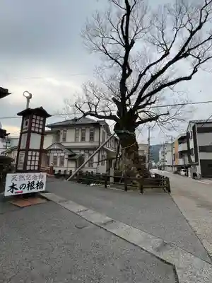 柏原八幡宮の周辺