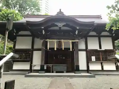 白旗神社（品濃白旗神社）の本殿・本堂