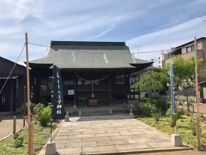 日吉八王子神社の本殿・本堂