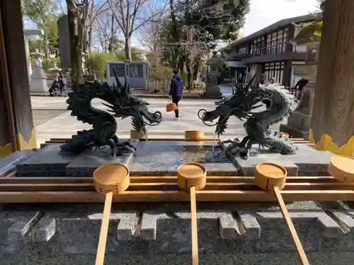 大國魂神社の手水舎