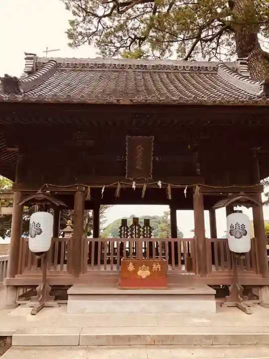 八百富神社の本殿・本堂