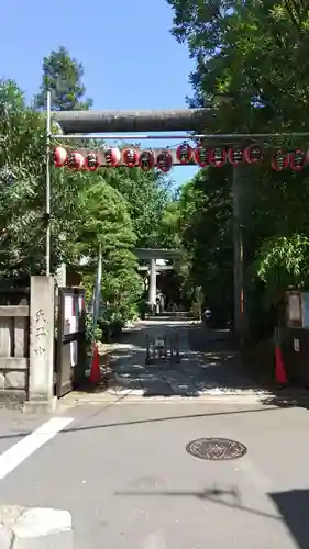 江東天祖神社の鳥居