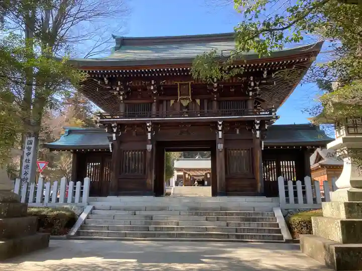 速谷神社の山門・神門
